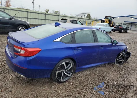 2019 Honda Accord Sport из США, поврежденный, VIN 1HGCV1F35KA031412